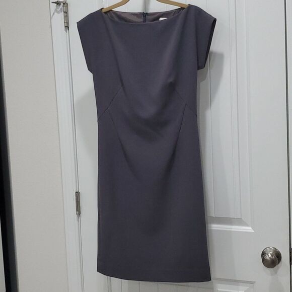 Nicole Miller Womens Original Sample Dress in Charcoal - Picture 1 of 5